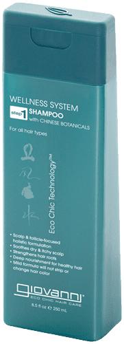 Wellness šampón s čínskymi bylinkami, Wellness System Shampoo, 250 ml, Giovanni