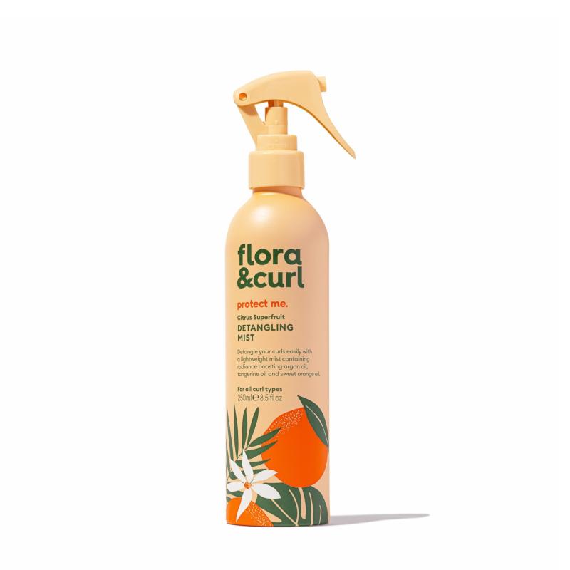 Citrusový ochranný sprej, Detangling Mist Flora&Curl, 300 ml