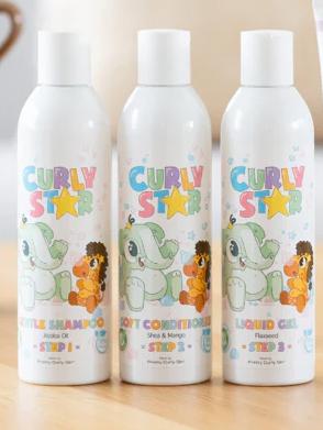 NEW: Gél pre kučeravé deti: Curly Star - Liquid Gel, 250 ml