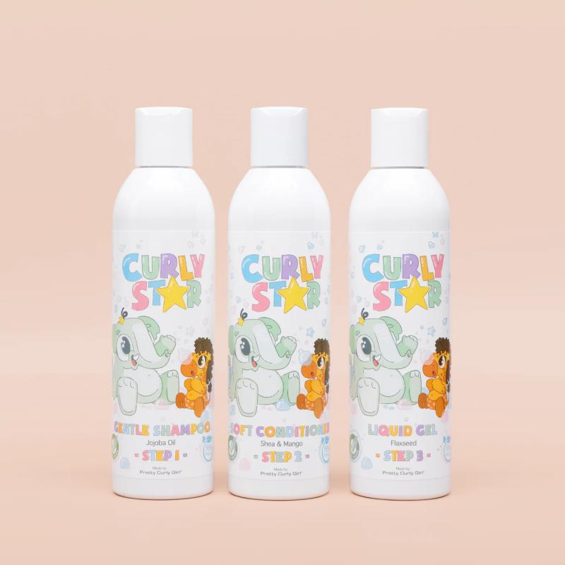 NEW: Jemný detský šampón: Curly Star - Gentle Shampoo,250 ml