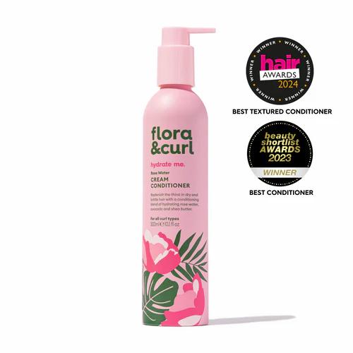 Hydratačný krémový kondicionér, Rose Flora&Curl, 300 ml