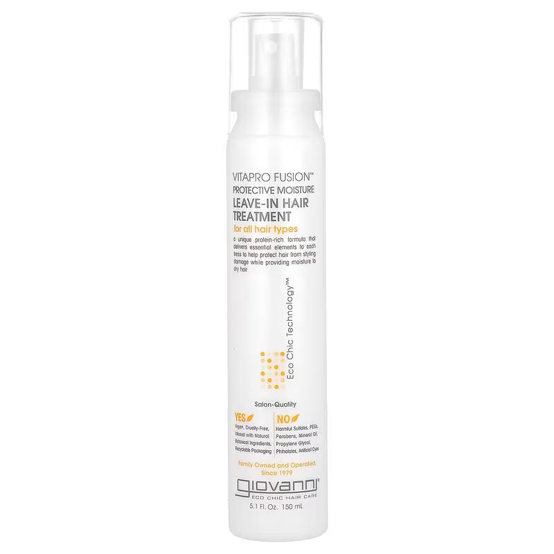 Bezoplachový kondicionér, Vitapro Fusion Protective Moisture, 150 ml, Giovanni