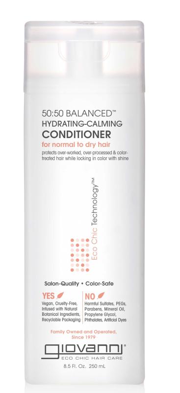 Kondicionér pre rovnováhu 50:50, Hydrating-Calming Conditioner, 250 ml, Giovanni