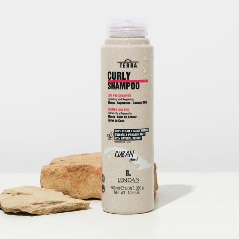 Jemný šampón na kučeravé vlasy, Terra Cuban Spirit, 300 ml